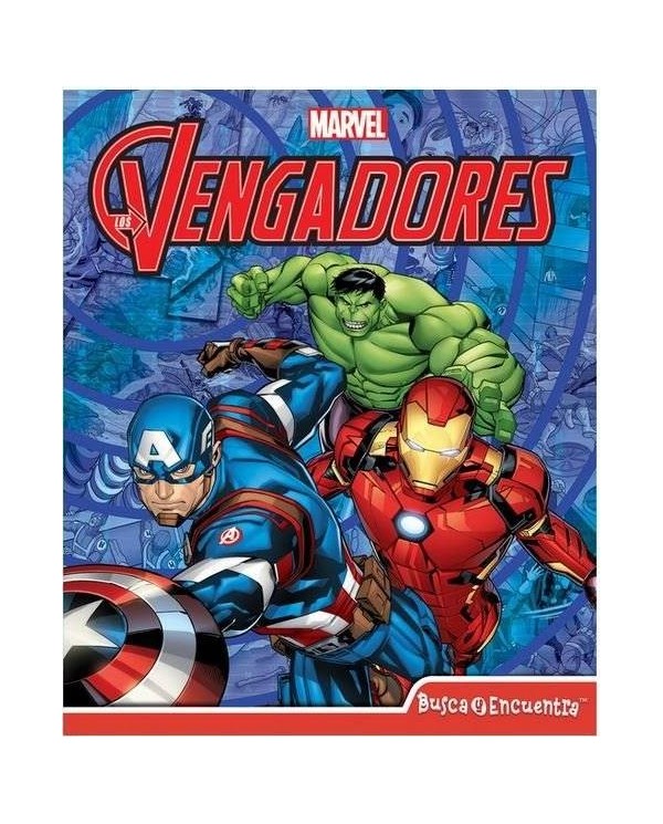 BUSCA Y ENCUENTRA MARVEL AVENGERS LOS VENGADORES