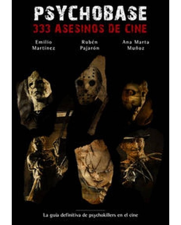 PSYCHOBASE 333 ASESINOS DE CINE 978849245809 DOLMEN EDICIONES 16,49 €