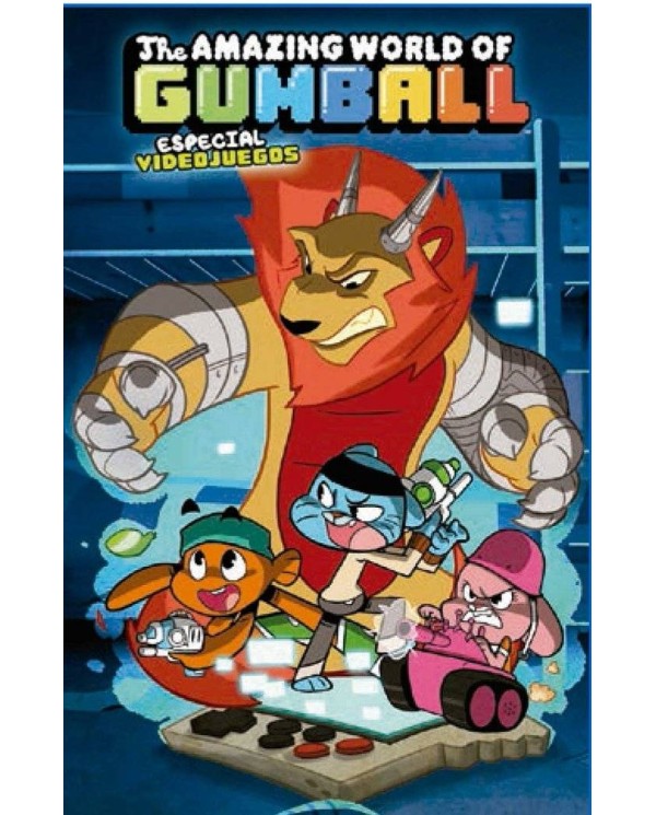 ASOMBROSO MUNDO DE GUMBALL 4 ESPECIAL VIDEOJUEGOS