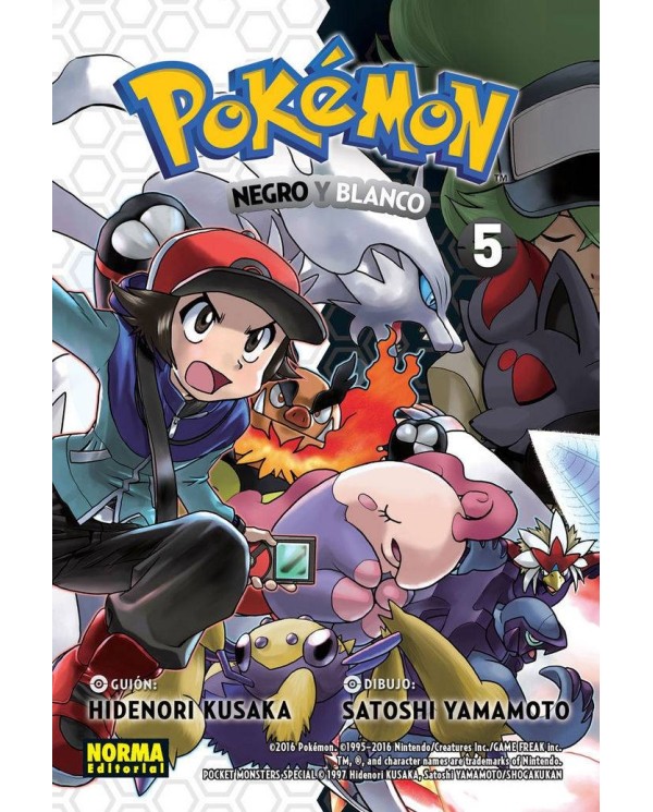 POKEMON 30 NEGRO Y BLANCO 5