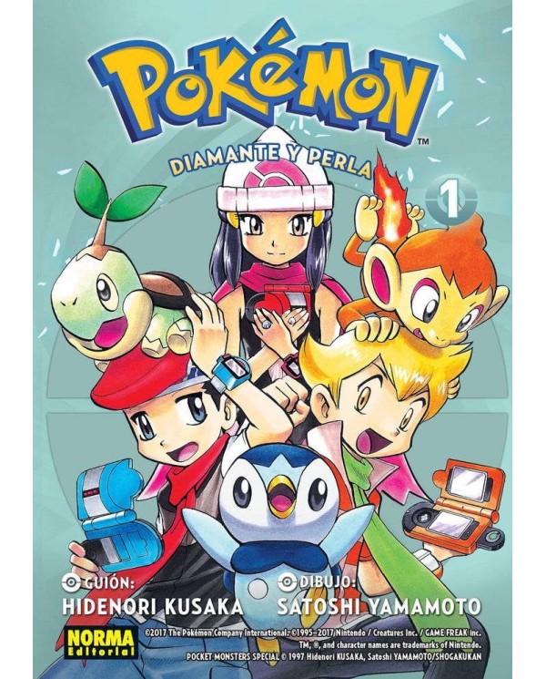 POKEMON 17 DIAMANTE Y PERLA 01