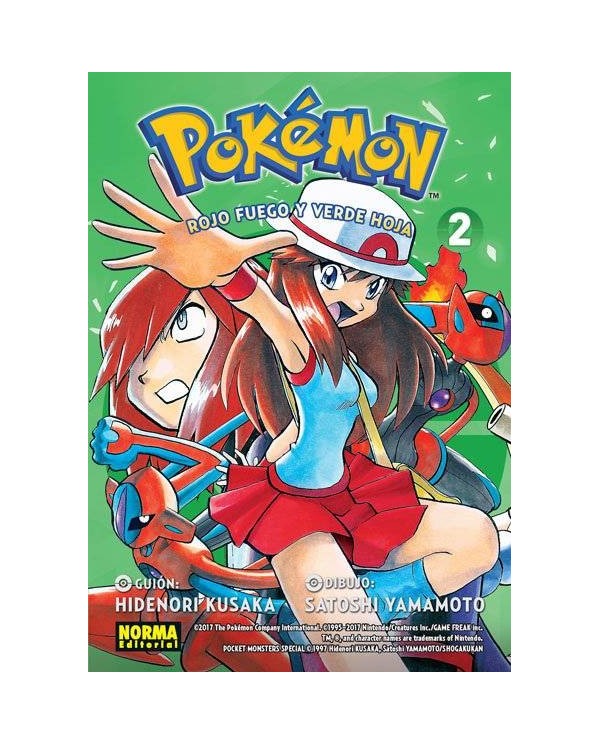 POKEMON 14 ROJO FUEGO Y VERDE HOJA 2