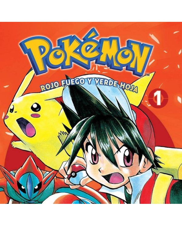 POKEMON 13 ROJO FUEGO Y VERDE HOJA 1