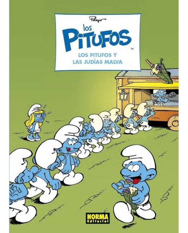 PITUFOS 36 LOS PITUFOS Y LAS JUDIAS MALVA