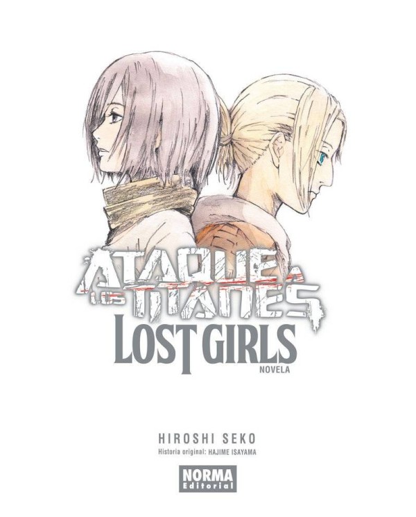 ATAQUE A LOS TITANES LOST GIRLS (NOVELA)