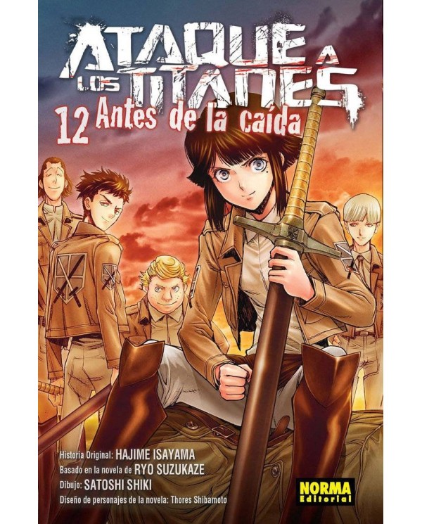 ATAQUE A LOS TITANES 12 ANTES DE LA CAIDA