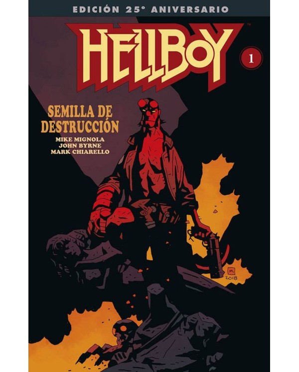 HELLBOY SEMILLA DE DESTRUCCION EDICION GIGANTE ESPECIAL 25