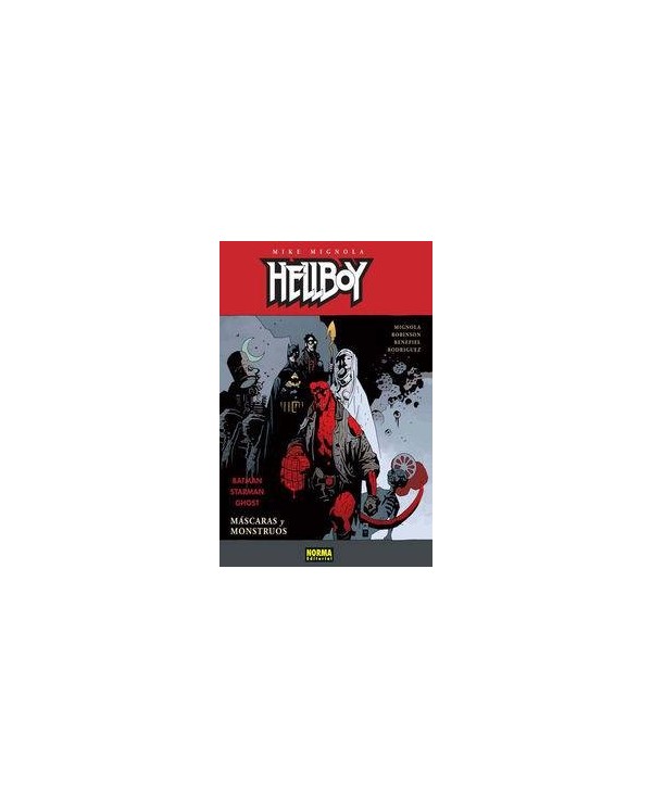 HELLBOY 14 MASCARAS Y MONSTRUOS