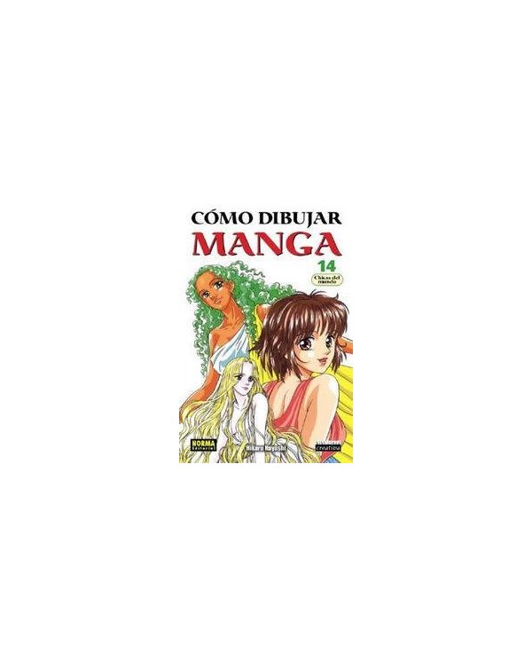 COMO DIBUJAR MANGA 14 CHICAS DEL MUNDO