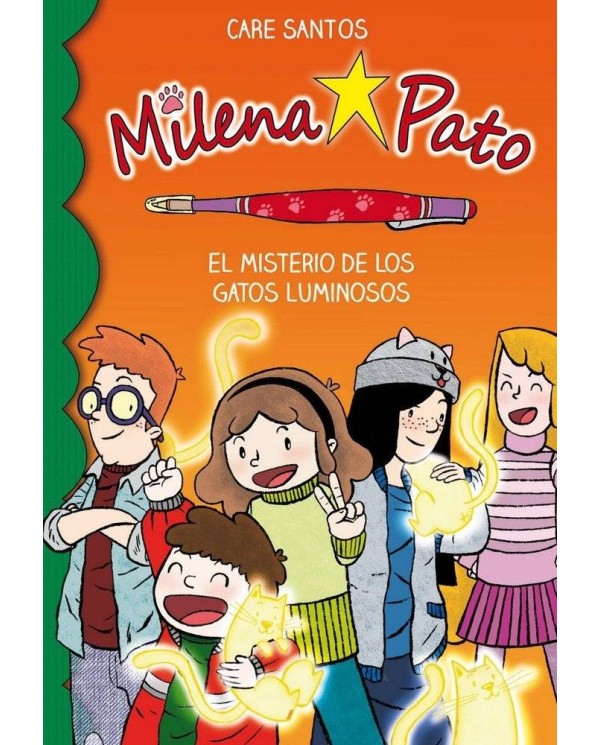 MILENA PATO 5 EL MISTERIO DE LOS GATOS LUMINOSOS