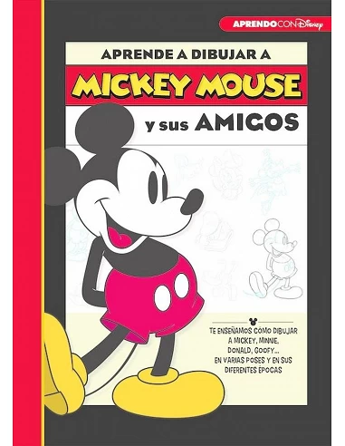 APRENDE A DBIUJAR CON MICKEY MOUSE Y SUS AMIGOS