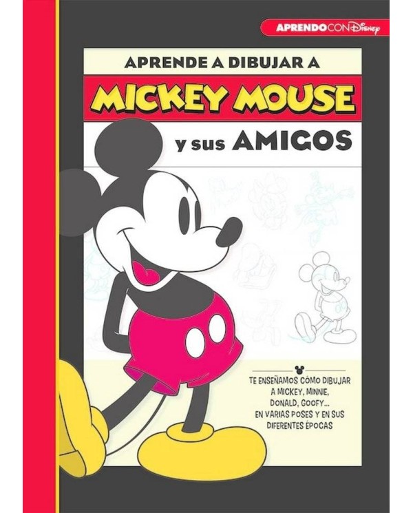 APRENDE A DBIUJAR CON MICKEY MOUSE Y SUS AMIGOS