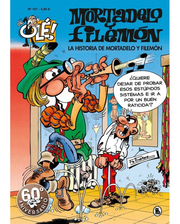 OLE MORTADELO 107 HISTORIA DE MORTADELO Y