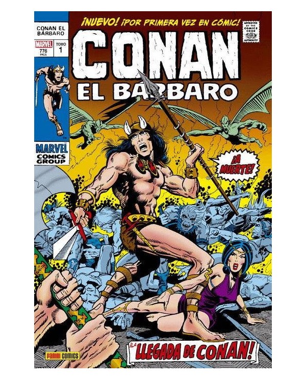 CONAN EL BARBARO: LA ETAPA MARVEL ORIGINAL 01. ¡LLEGA CONAN EL BARBARO!