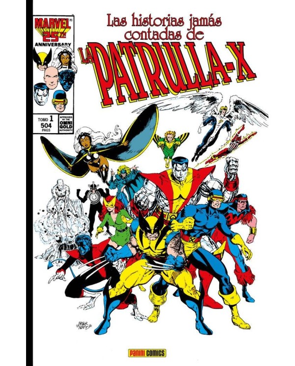 LAS HISTORIAS JAMAS CONTADAS DE LA PATRULLA-X 01 (MARVEL GOLD)