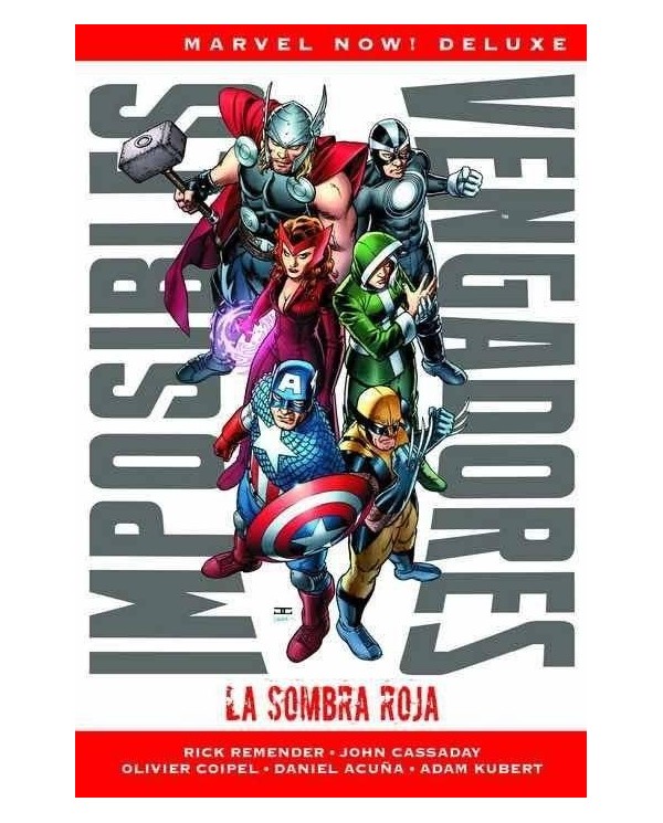 IMPOSIBLES VENGADORES 1. LA SOMBRA ROJA (MARVEL NOW! DELUXE)