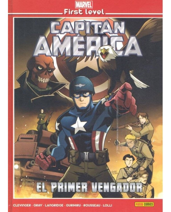 MARVEL FIRST LEVEL 07. CAPITAN AMERICA: EL PRIMER VENGADOR