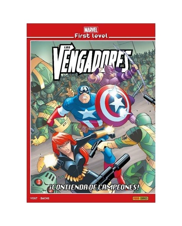 MARVEL FIRST LEVEL 06. LOS VENGADORES ¡CONTIENDA DE CAMPEONES!