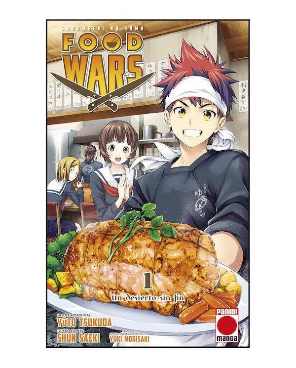 SEGUNDA MANO FOOD WARS 01 (COMIC) 9788490947432