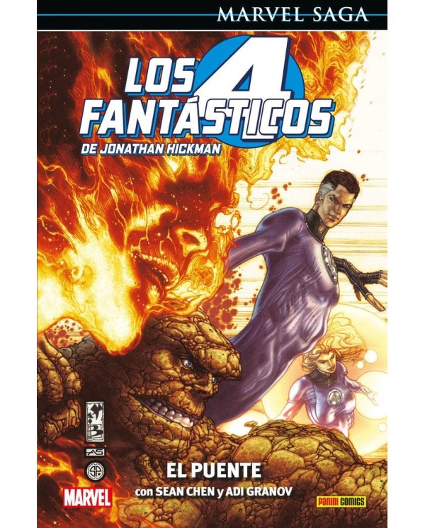 LOS 4 FANTASTICOS DE JONATHAN HICKMAN 01: EL PUENTE   (MARVEL SAGA 88)