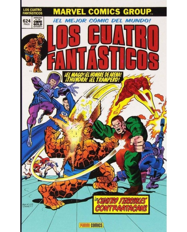 LOS 4 FANTASTICOS: LOS 4 TERRIBLES CONTRAATACAN (MARVEL GOLD)