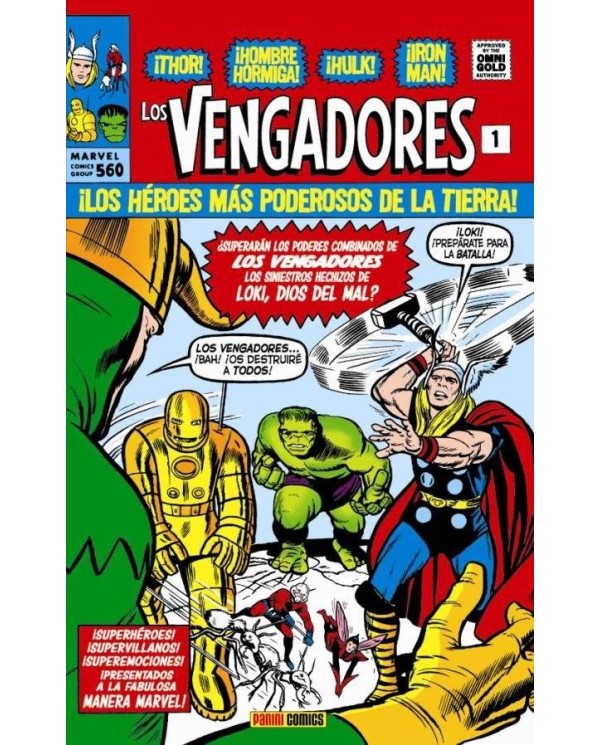 LOS VENGADORES. LA LLEGADA DE LOS VENGADORES (MARVEL GOLD)