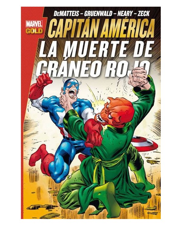 CAPITAN AMERICA: LA MUERTE DE CRANEO ROJO (MARVEL GOLD)