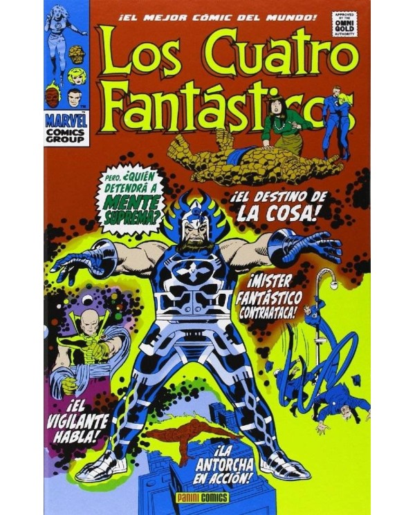 LOS 4 FANTASTICOS. PERO ¿QUIEN DETENDRA A MENTE SUPREMA ? (MARVEL GOLD)