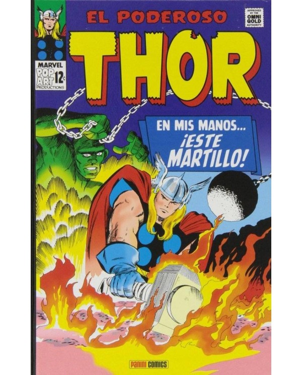 EL PODEROSO THOR: EN MIS MANOS, ESTE MARTILLO((MARVEL GOLD)