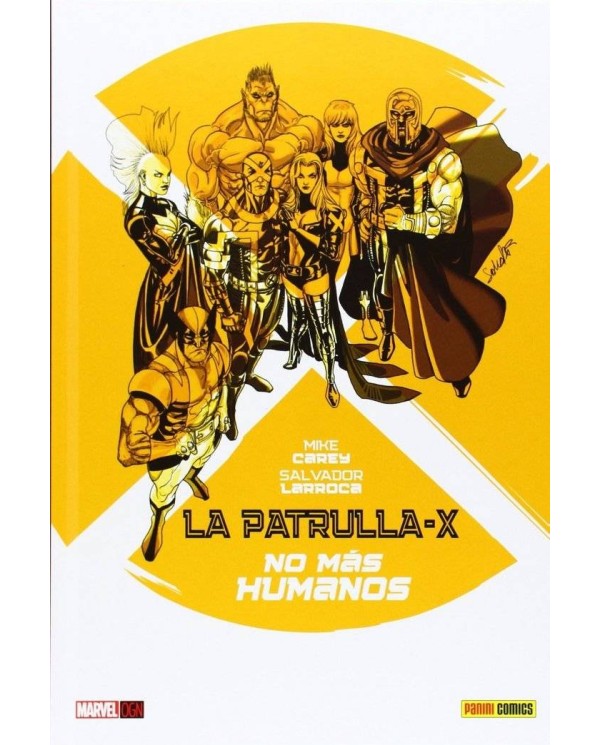 LA PATRULLA-X NO MAS HUMANOS (MARVEL GRAPHIC NOVELS)