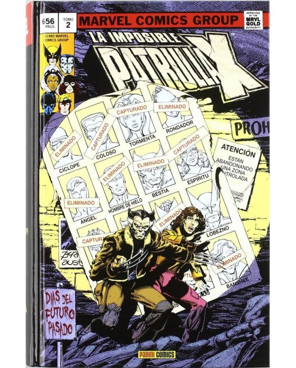 LA IMPOSIBLE PATRULLA-X 02: DIAS DEL FUTURO PASADO(MARVEL GOLD) 9788498858327