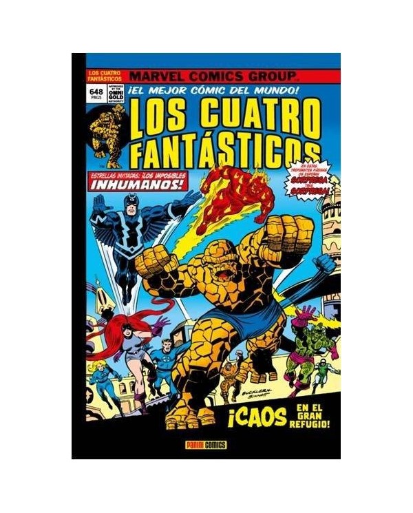 LOS CUATRO FANTASTICOS 8: ¡CAOS EN EL GRAN REFUGIO!