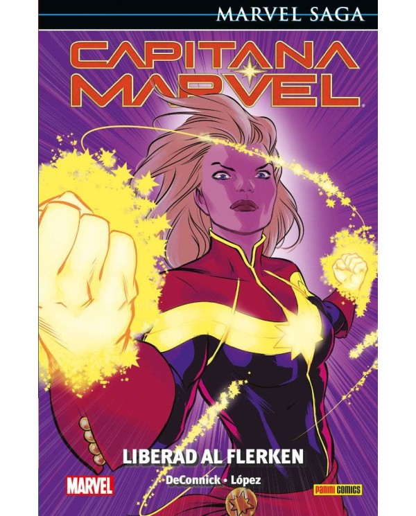 CAPITANA MARVEL 05: LIBERAD A FLERKEN   (MARVEL SAGA 97)