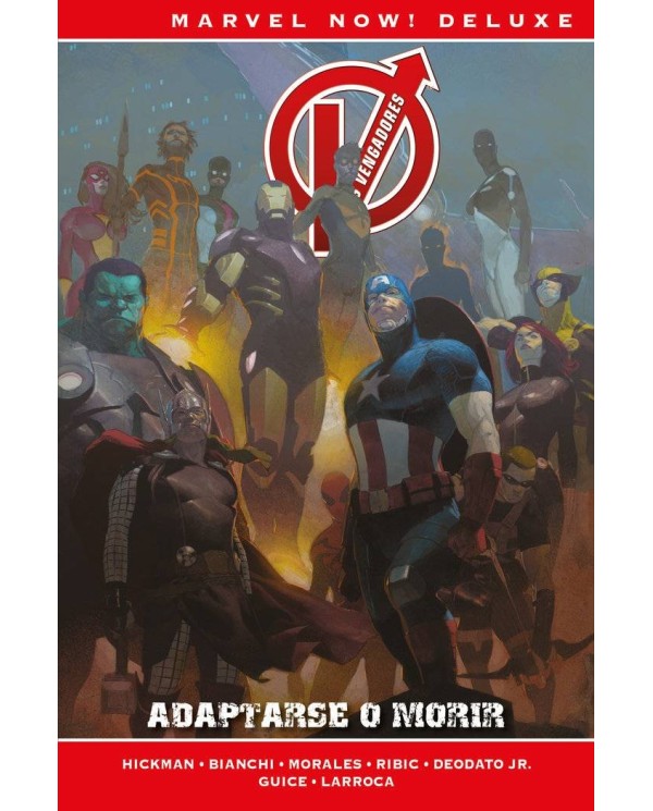 LOS VENGADORES DE JONATHAN HICKMAN 5. ADAPTARSE O MORIR  (MARVEL NOW! DELUXE)