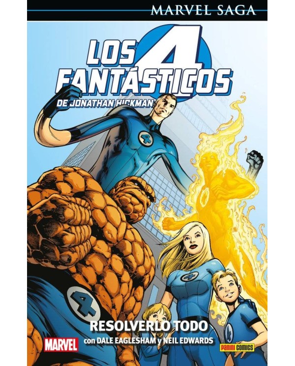 LOS 4 FANTASTICOS DE JONATHAN HICKMAN 02: RESOLVERLO TODO  (MARVEL SAGA 92)