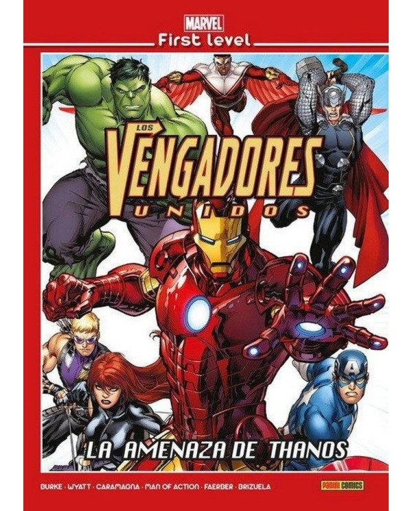 MARVEL FIRST LEVEL 16: LOS VENGADORES: LA AMENAZA DE THANOS