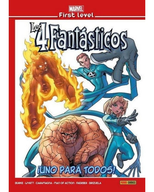 MARVEL FIRST LEVEL 15: LOS 4 FANTASTICOS: ¡UNO PARA TODOS!