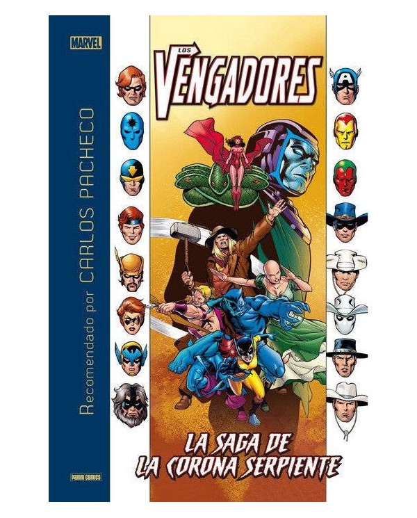 LOS VENGADORES: LA SAGA DE LA CORONA SERPIENTE (RECOMENDADO POR CARLOS PACHECO)