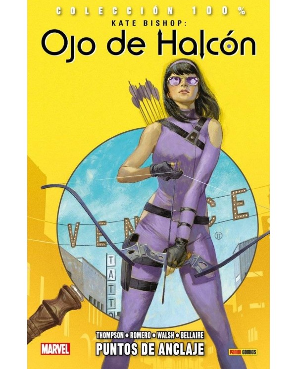 KATE BISHOP. OJO DE HALCON 01. PUNTOS DE ANCLAJE