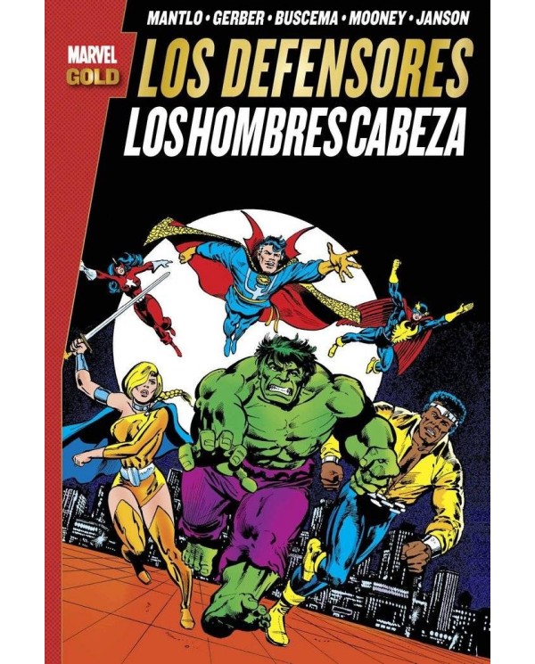 LOS DEFENSORES: LOS HOMBRES CABEZA (MARVEL GOLD)