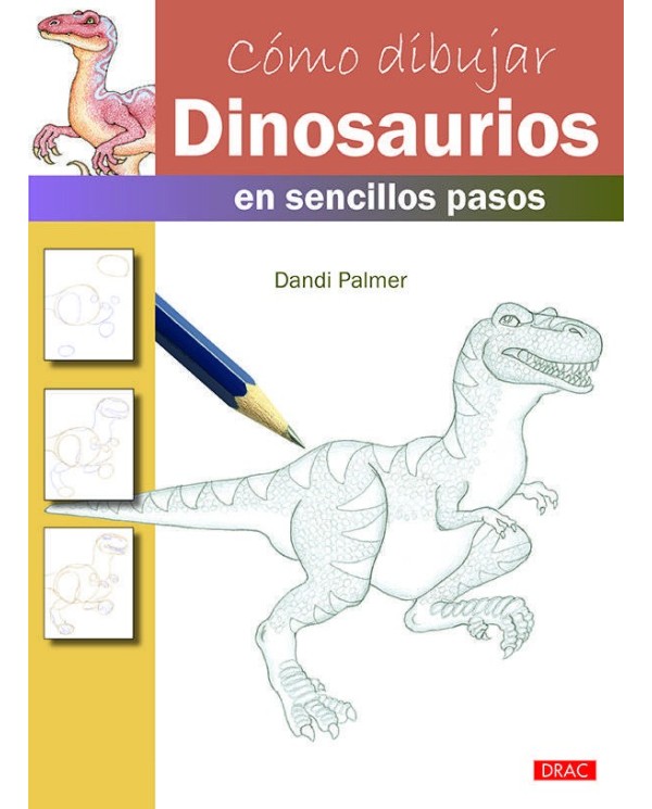 COMO DIBUJAR DINOSAURIOS EN SENCILLOS PASOS