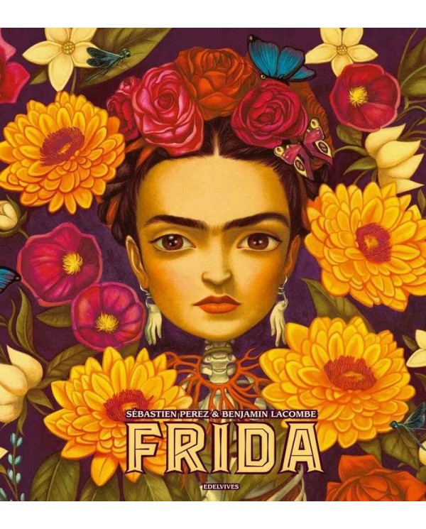 FRIDA(ILUSTRADO POR BENJAMIN LACOMBE)