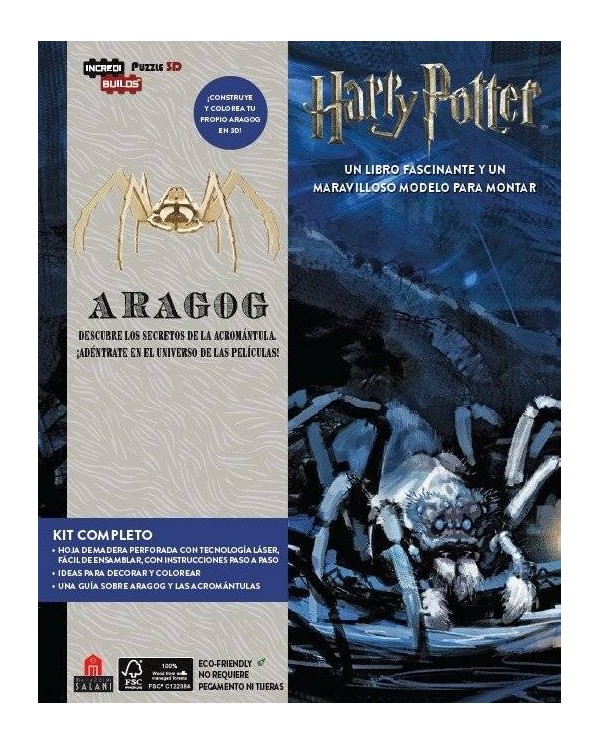 HARRY POTTER INCREDIBUILDS PUZZLE 3D ARAGOG 