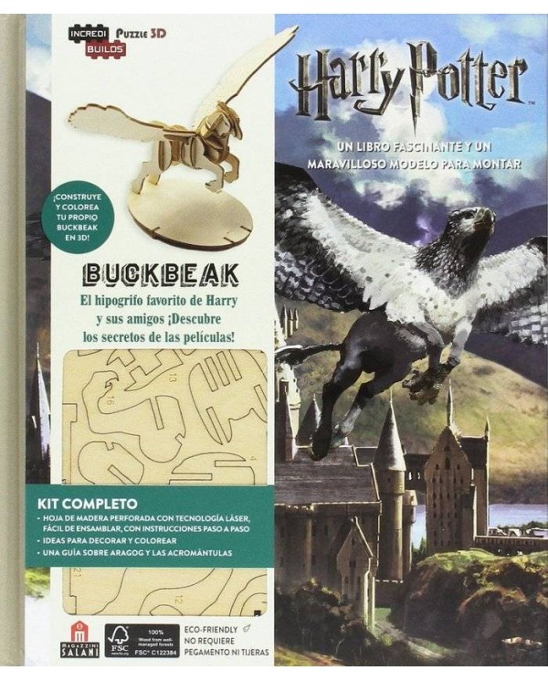 HARRY POTTER INCREDIBUILDS PUZZLE 3D BUCKBEAK PARA MONTAR