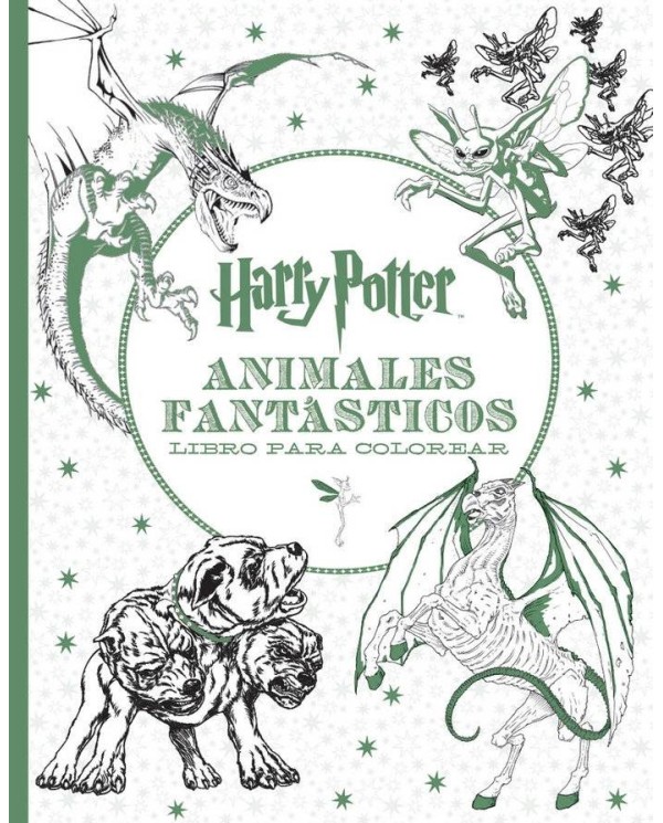 HARRY POTTER: ANIMALES FANTÁSTICOS LIBRO PARA COLOREAR