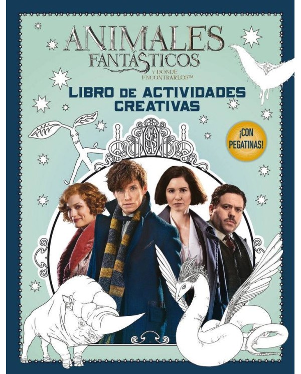 ANIMALES FANTÁSTICOS: LIBRO DE ACTIVIDADES CREATIVAS