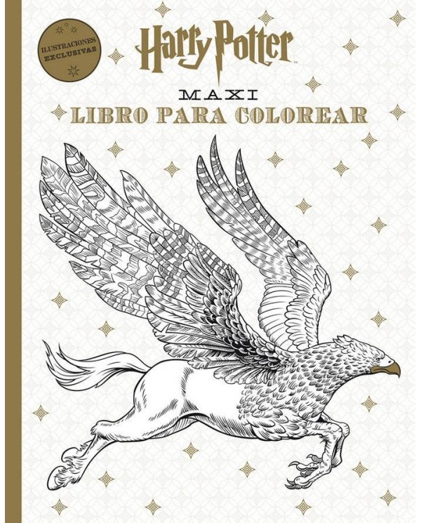 Harry Potter Maxi Libro para colorear