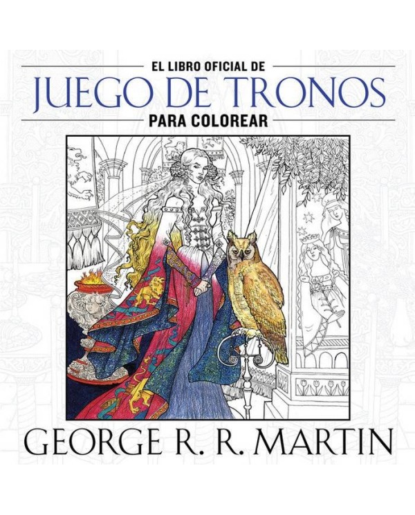 EL LIBRO OFICIAL DE "JUEGO DE TRONOS" PARA COLOREAR