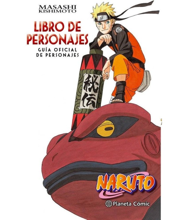 NARUTO GUIA 3 LIBRO DE PERSONAJES