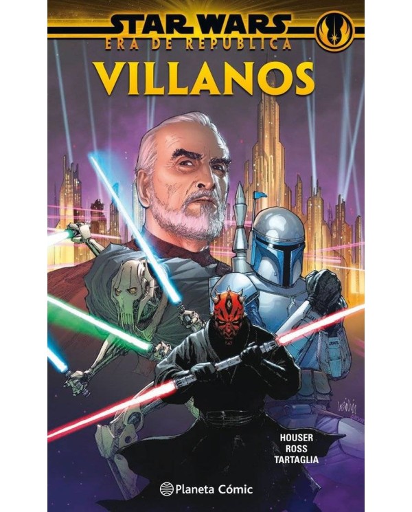 STAR WARS ERA DE LA REPUBLICA: VILLANOS (TOMO)